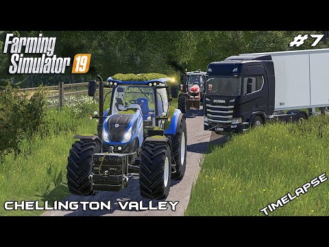 Rescuing seed delivery truck from MUD | Chellington Valley | Farming Simulator 19 | Episode 7
