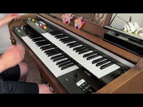 How to use the 1975 Yamaha bk20as Electronic Organ
