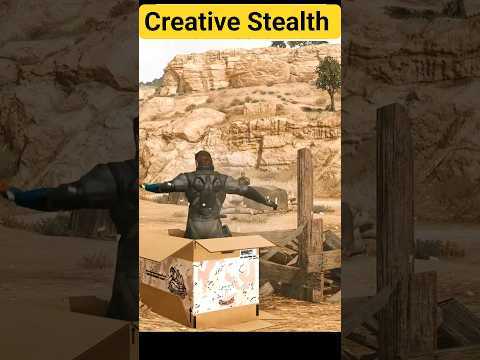 The most Creative Stealth game ever: MGSV #metalgearsolid #phantompain #stealth