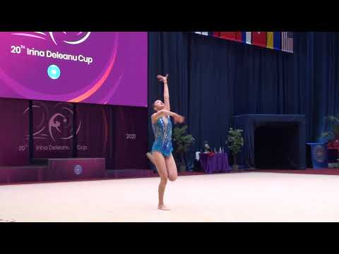 Blanka Krasznay HUN Ribbon Irina Deleanu Cup 23 May 2021