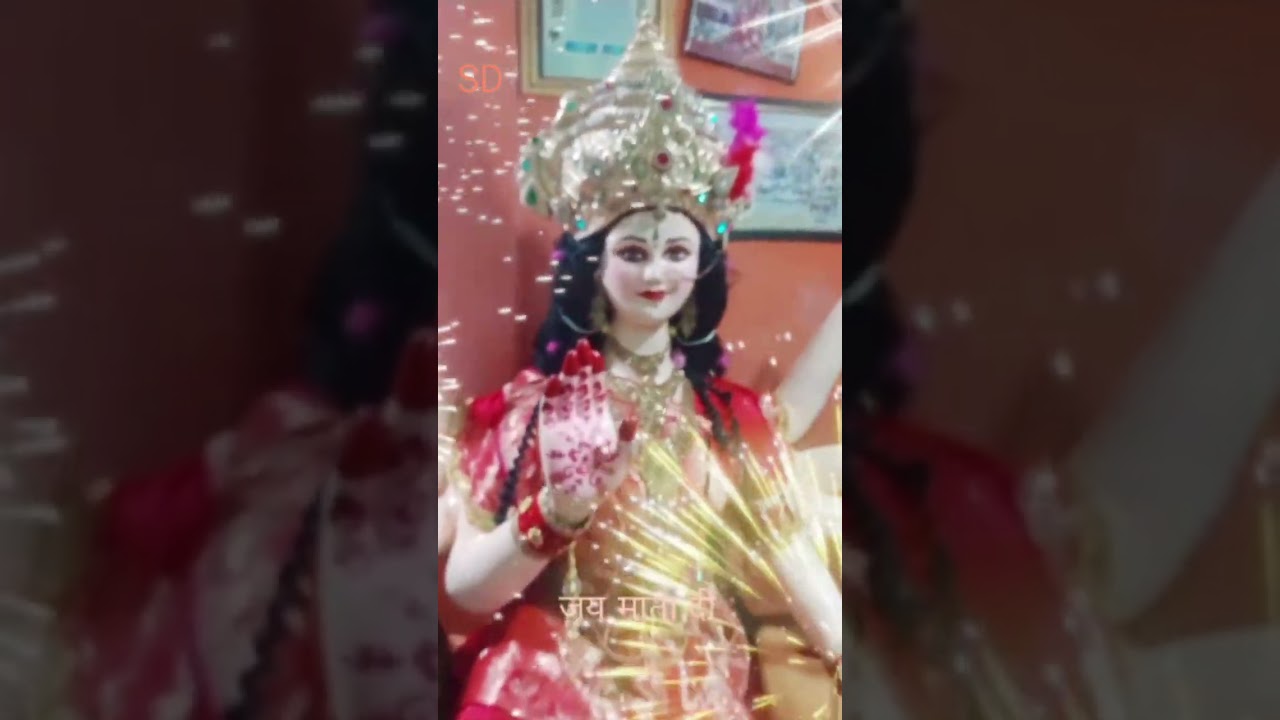 🌺माँ दुर्गा का भव्य एवं दिव्य आगमन, जय माता दी🙏🌺#jaimatadi #durgamaa #shortsfeed #viralshorts #bhakt
