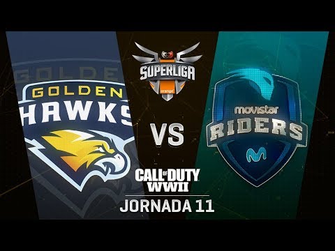 GOLDEN HAWKS VS MOVISTAR RIDERS | Superliga Orange COD | (Jornada 11)