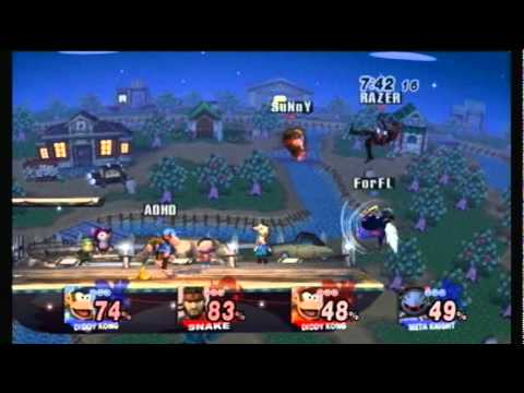 Genesis 2: Razer (Snake)/Gnes (Diddy) vs. Seibrik (MK)/ADHD (Diddy) LF - SSBB