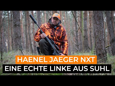 haenel: Haenel Jaeger NXT Composite: Diesen Suhler Geradezug-Repetierer bedienen Sie jetzt auch ganz bequem mit links