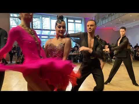 CHA-CHA 👍👍 Andrei Petcu & Alexandra Motoc (Semi-74) GERMAN 2025 ADULT CHAMPIONSHIP - Wetzlar