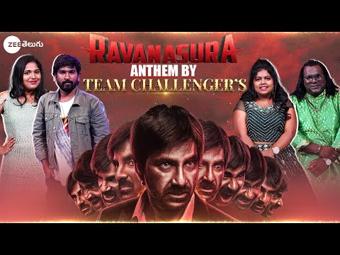 Ravanasura Anthem by Team Challengers | World Television Premier - 23rd Jul, Sun @ 6PM | Zee Telugu