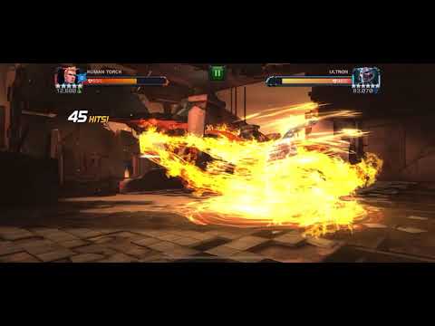 Variant 1.3.1 Human Torch vs Ultron