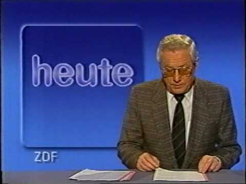 ZDF Heute Nachrichten + Sendeschluss 11.12.1987