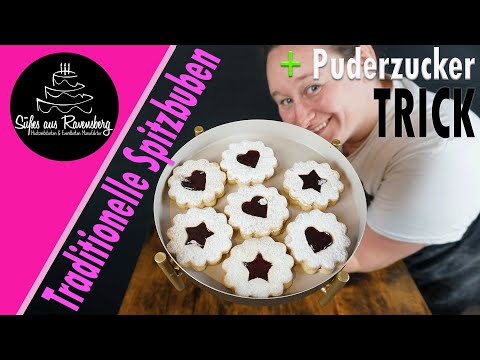 Zarte SPITZBUBEN wie früher - Weihnachtsduft im ganzen Haus 🥰😋