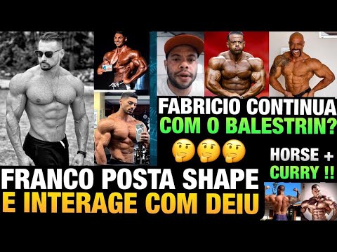 FRANCO NO SHAPE - HORSE EVOLUINDO - FABRICIO AINDA É ATLETA DO BALESTRIN? + CURRY, ZANCA E JAMES
