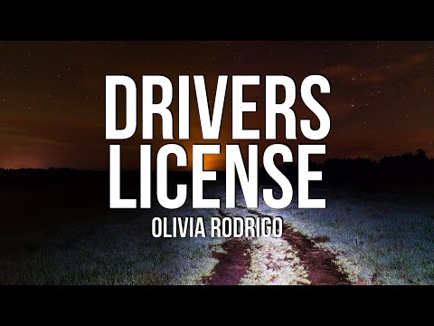 Olivia Rodrigo - drivers license 