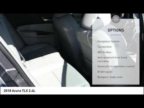 2018 Acura TLX Culver City CA 18A0081