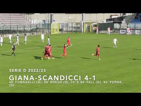 Serie D 2022/23 - 33ª GIANA-Scandicci 4-1