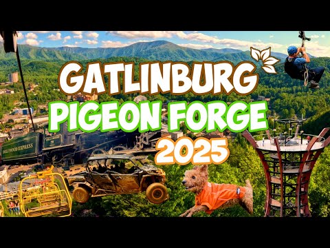 GATLINBURG - PIGEON FORGE 2025 - Anakeesta, Dollywood, Wildside, Shows & Cabins