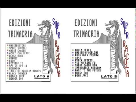 C64 Raccolta giochi edicola - Edizioni Trinacria Superraccolta n°1