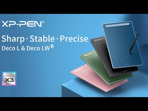 XP Pen DECO LW Graphic tablet Black XP Pen DECO LW Graphic tablet Black