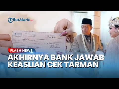 The Bank Finally Speaks Out Regarding Mbah Tarman's Rp 3 Billion Mahar Check, Responding to Its A...
