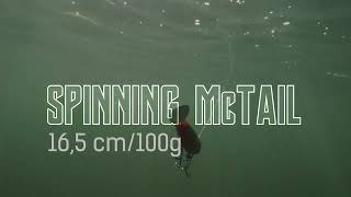 Svartzonker Spinning McTail Junior 8,5cm Lake Miltona Walleye