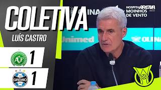 COLETIVA LUÍS CASTRO | AO VIVO | Chapecoense x Grêmio - Brasileirão 2026