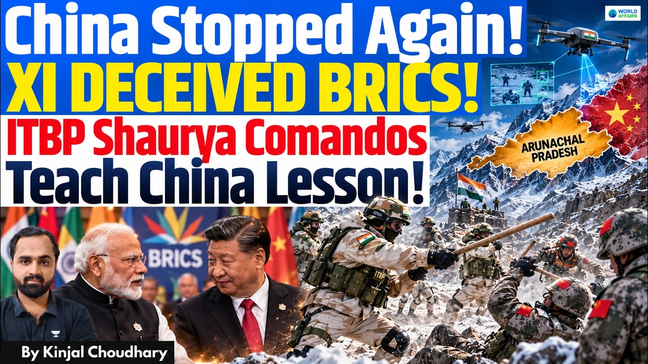 INDIA-CHINA FACE-OFF IN ARUNACHAL: ITBP Chief Confirms, Shaurya Commandos Push PLA Back | Kinjal