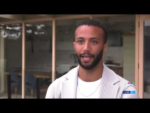 CTV News Interview at the Geometic House by Ron Thom