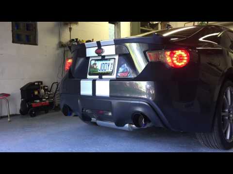 Invidia Gemini r400 installed 2016 Subaru BRZ