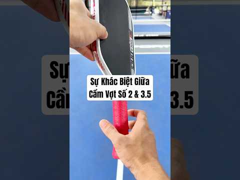 Sự khác biệt giữa cầm vợt số 2 & cầm vợt số 3.5 #pickleball