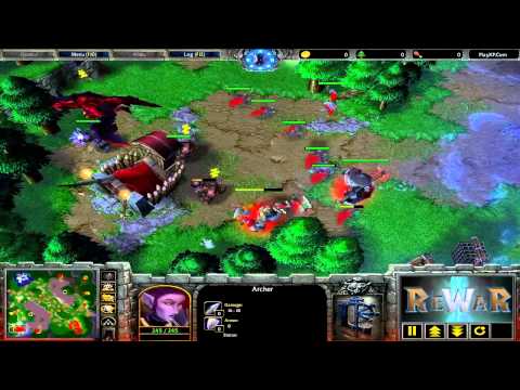 Lucifer.M.Zero(UD) vs JaeHoJang(Moon)(NE) - WarCraft 3 gameplay - RN399