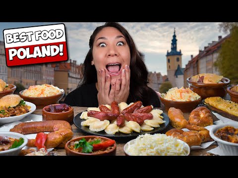 5 Must Try POLISH FOOD in POLAND! (First Time Food Tour Guide)