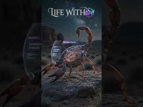 The Scorpion Secret Nobody Told You 🦂 | Nature's Hidden Parenting System