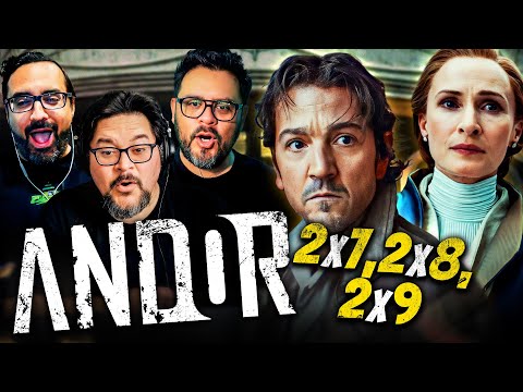 ANDOR SEASON 2 EPISODE 7, 8, 9 REACTION! 2x7, 2x8, 2x9 Review | Star Wars • Cassian Andor • Disney+