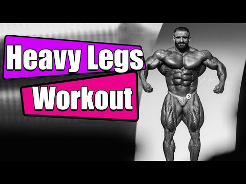 Hadi Choopan | Heavy Legs Workout on the Road to Mr. Olympia 2021