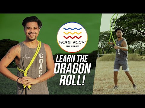 LEARN THE DRAGON ROLL! (Rope Flow Tutorial + Follow Along)