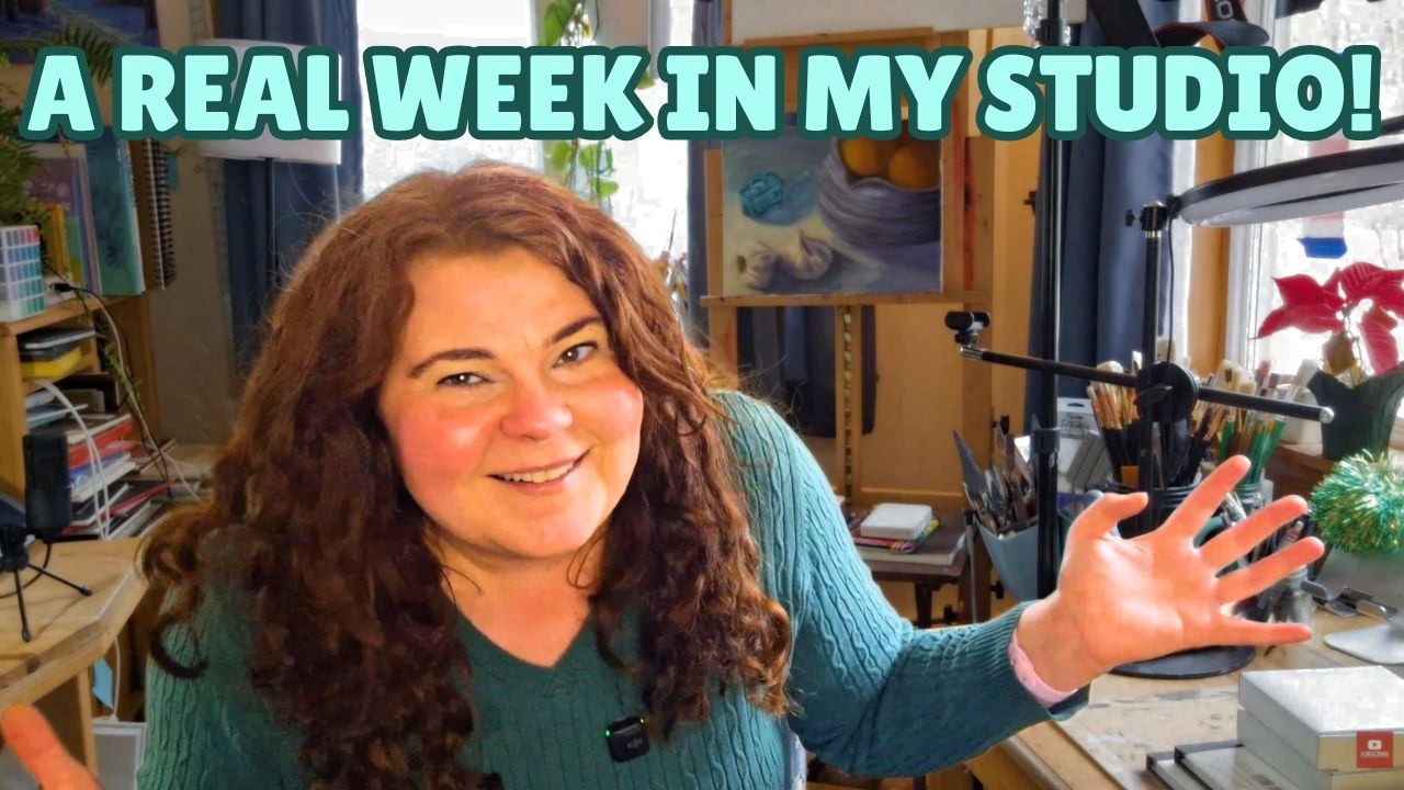 My secrets to being a super productive artist! | R +F Drawing Oils and Sennelier Oil Pastels