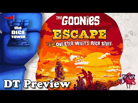 The Goonies: Escape With One-Eyed Willy's Rich Stuff | Dice Tower Preview with Ella