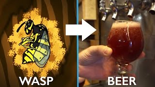 Beer Made With Wasp Guts!!