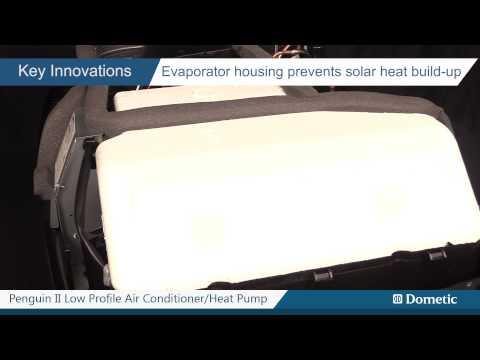 Dometic's Penguin II For RVs - A Sleek, Low-Profile, Rooftop Air Conditioner/Heat Pump