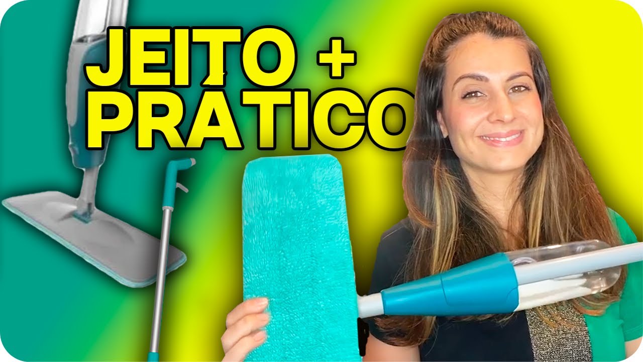 COMO USAR O MOP SPRAY - SEM VARRER! | MOP SPRAY DA FLASH LIMP E PISO INCRÍVEL!