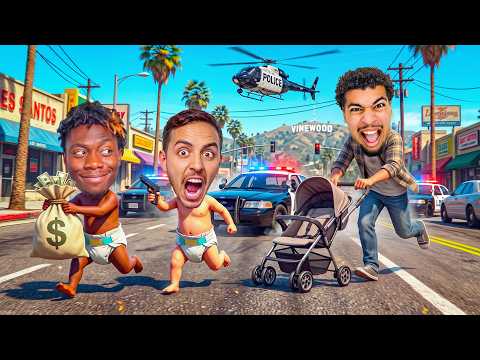 Je Deviens PAPA des PIRES Enfants sur GTA !