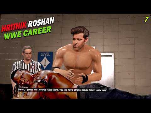 Hrithik Roshan WWE Career part 7 - WWE 2K22 My Rise Gameplay Hindi 4K 60FPS
