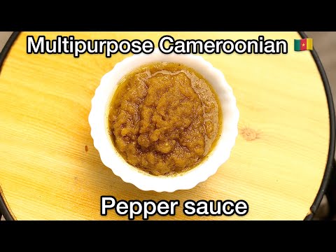 THE PERFECT MULTIPURPOSE CAMEROONIAN🇨🇲 PEPPER SAUCE RECIPE