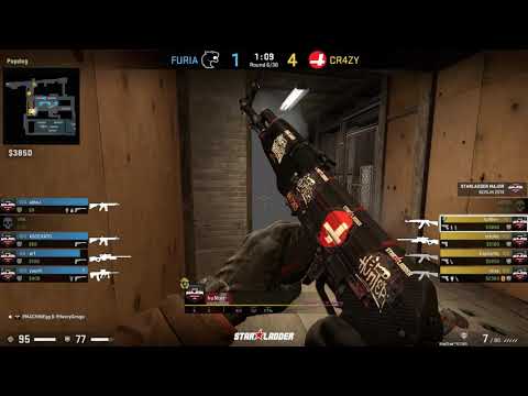 Starladder Berlin 2019 CS:GO | Challengers Stage Round 2 Upper Match 6 | FURIA Esports vs CR4ZY