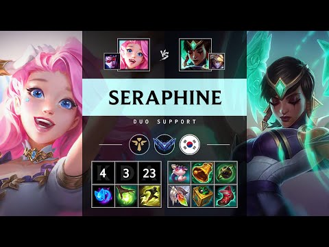 Seraphine Support vs Karma - KR Diamond Patch 25.05