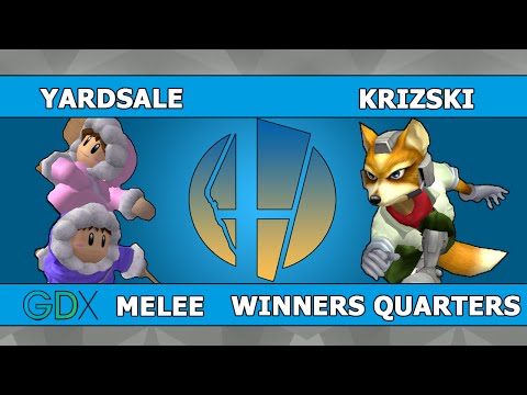 Smash @ GDX [Melee] Yardsale (Ice Climbers) vs Krizski (Fox) - Winners Quarters