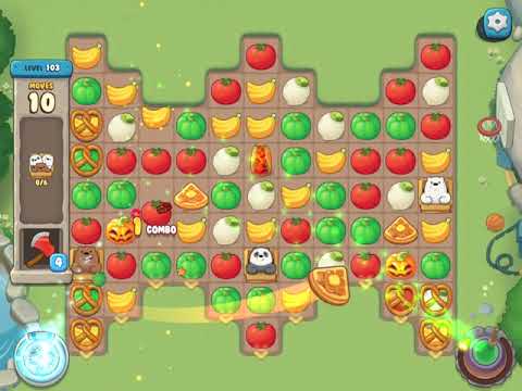 We Bare Bears - Match3 Repairs - Level 103 (by match3news.com)