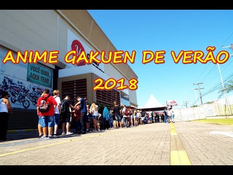 passeando pelo Anime Gakuen de verão 2018