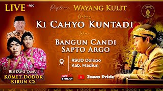 Download lagu 🔴Wayang Kulit Ki Cahyo Kuntadi BT Cak Komet Dodok & Kirun CS Lakon Bangun Candi Sapto Argo | Madiun mp3