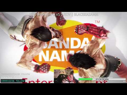 DEVILNIN VS BLACKKAZAMA | Tekken 7