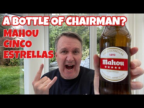 Mahou Cinco Estrellas - Premium Spanish Beer Review