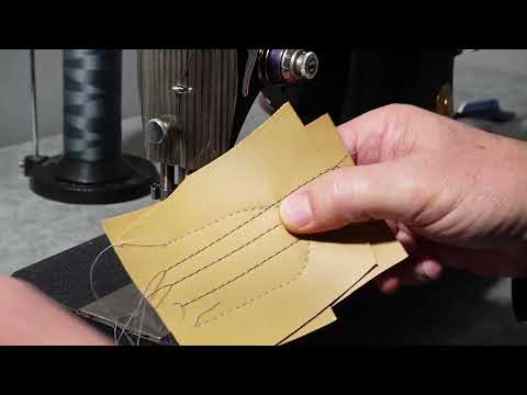 Singer 66 sewing machine will it sew heavy materials? Watch and find out.